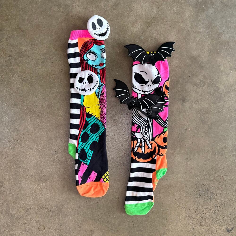New Nightmare Before Christmas Socks Kids - Adults 6yrs - 99